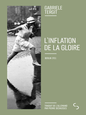 cover image of L'inflation de la gloire
